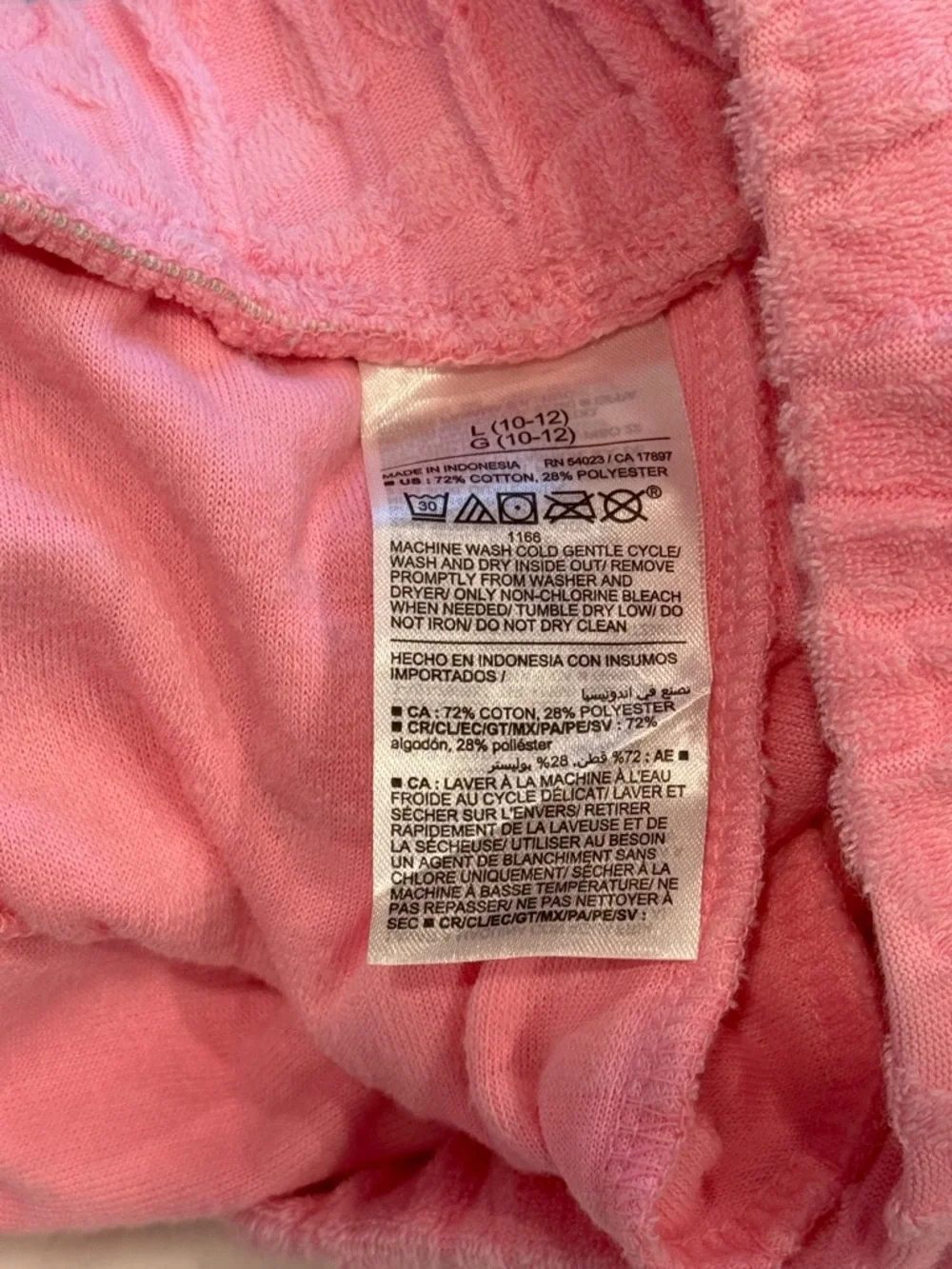 Old Navy Girls' Shorts Set - Pink, Teal, Denim Stripe Large 10-12
